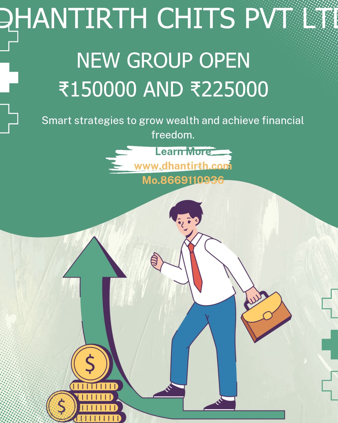 New Group Open - 1.5 Lakh and 2.25 Lakh Plans